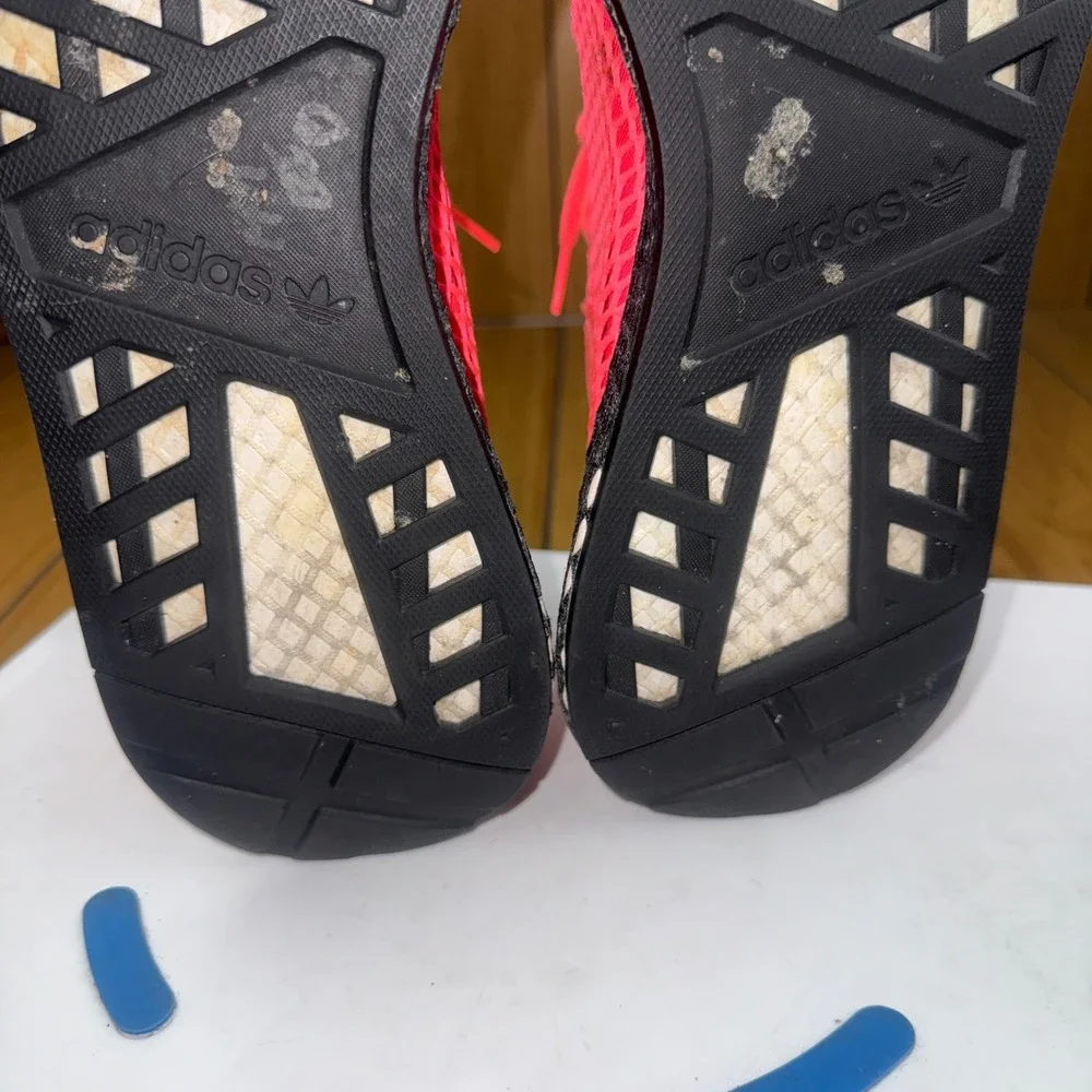 Adidas Deerupt Runner Solar‎ Red Bright Crimson Sneakers B41769 Mens 13